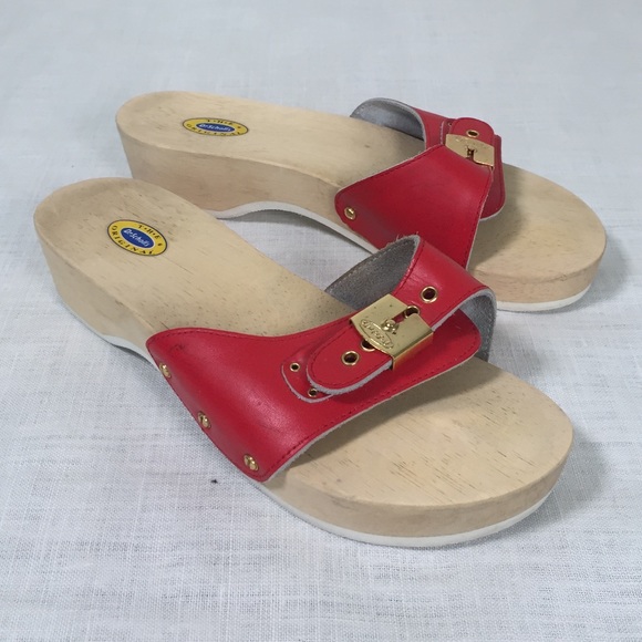 dr scholl's clogs 70s